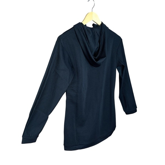 NEW ASICS Performance Jersey Womens sze S | Black Jersey Hoodie - Picture 5 of 16